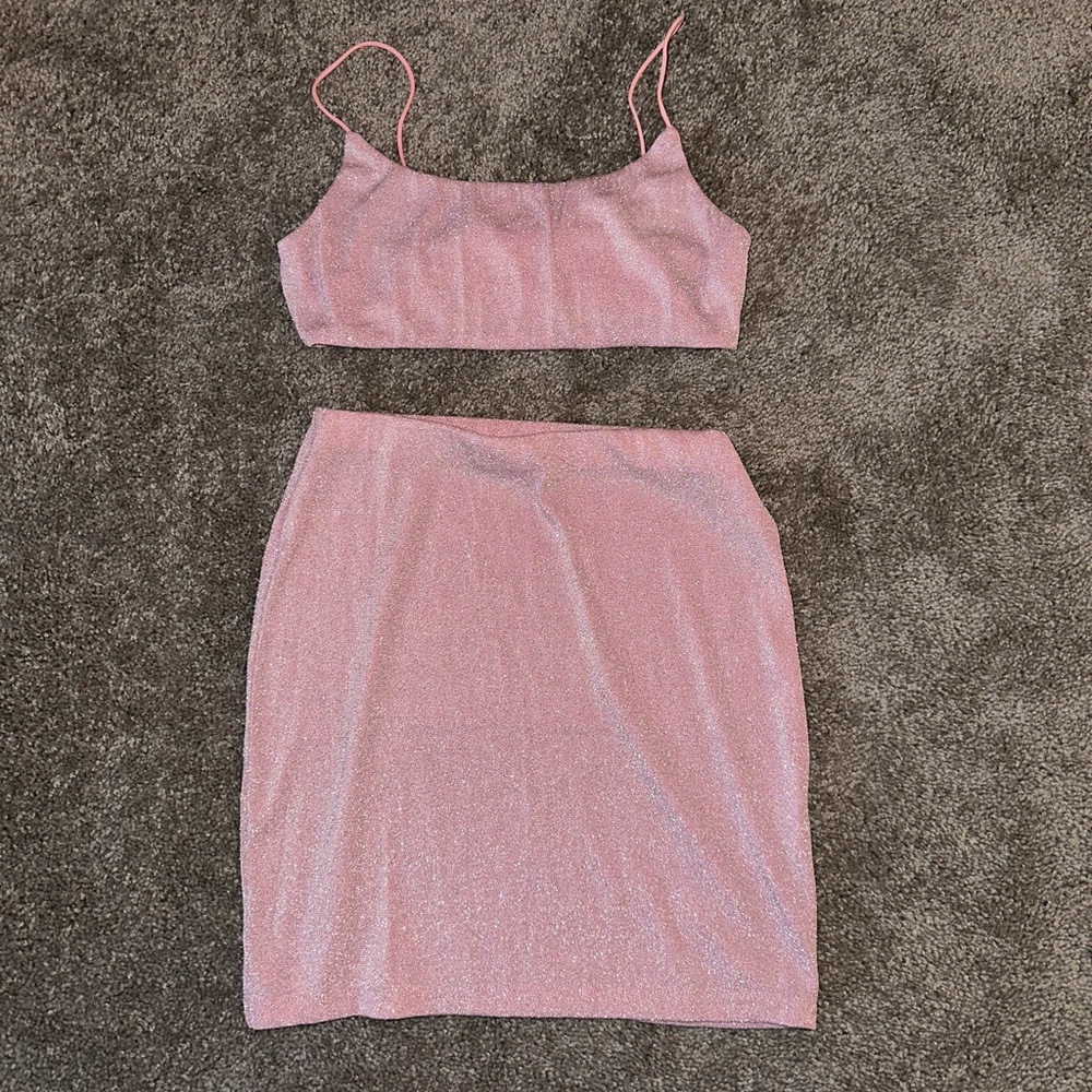 2 piece skirt set, size small
